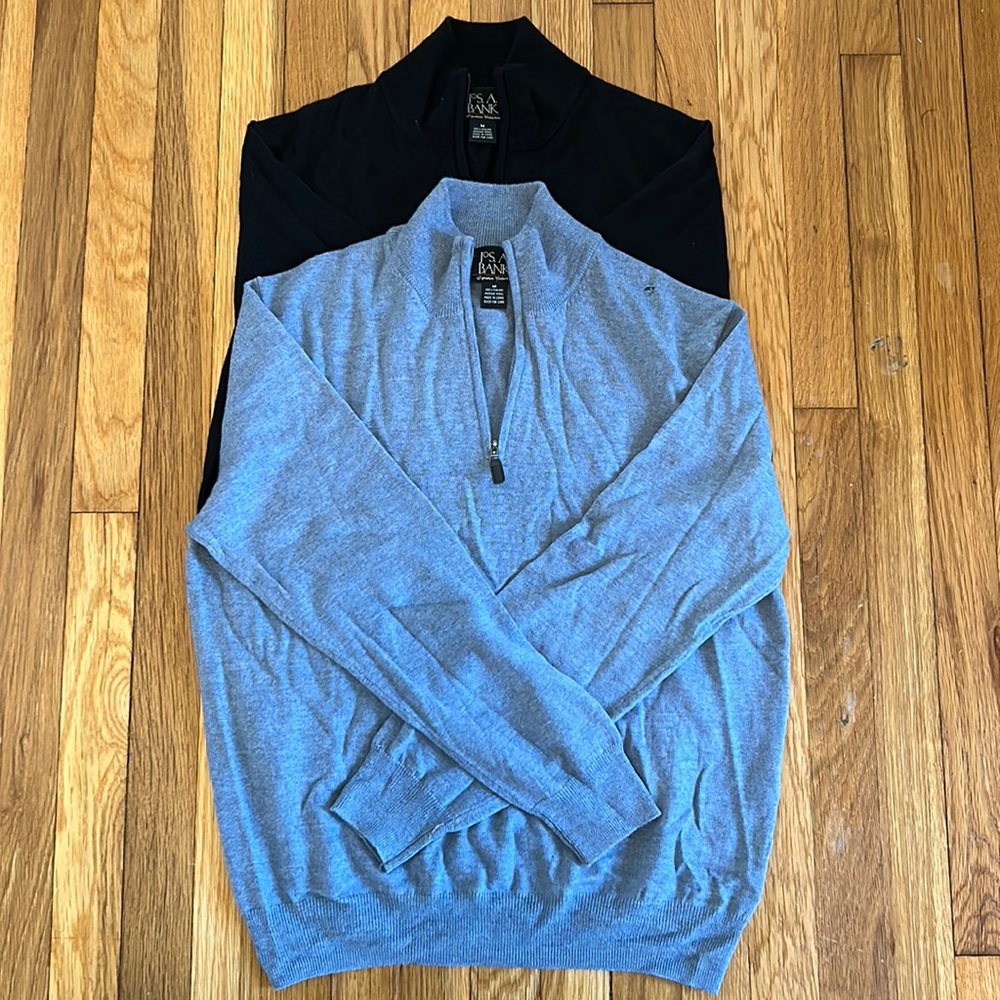 Jos. A. Bank Merino wool sweaters. Men’s M.